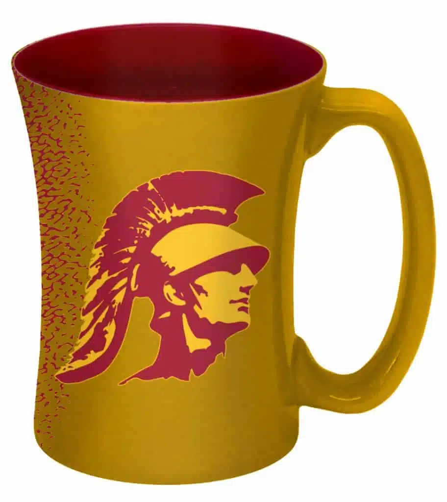USC Trojans 14 oz Mocha Coffee Mug