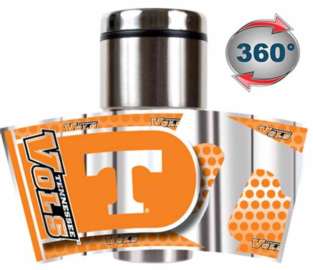 Tennessee Volunteers 16 ounce Travel Tumbler with Metallic Graphics