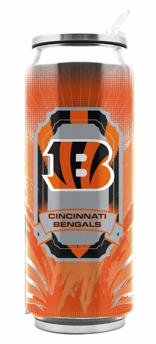 Cincinnati Bengals Stainless Steel Thermo Can - 16.9 ounces