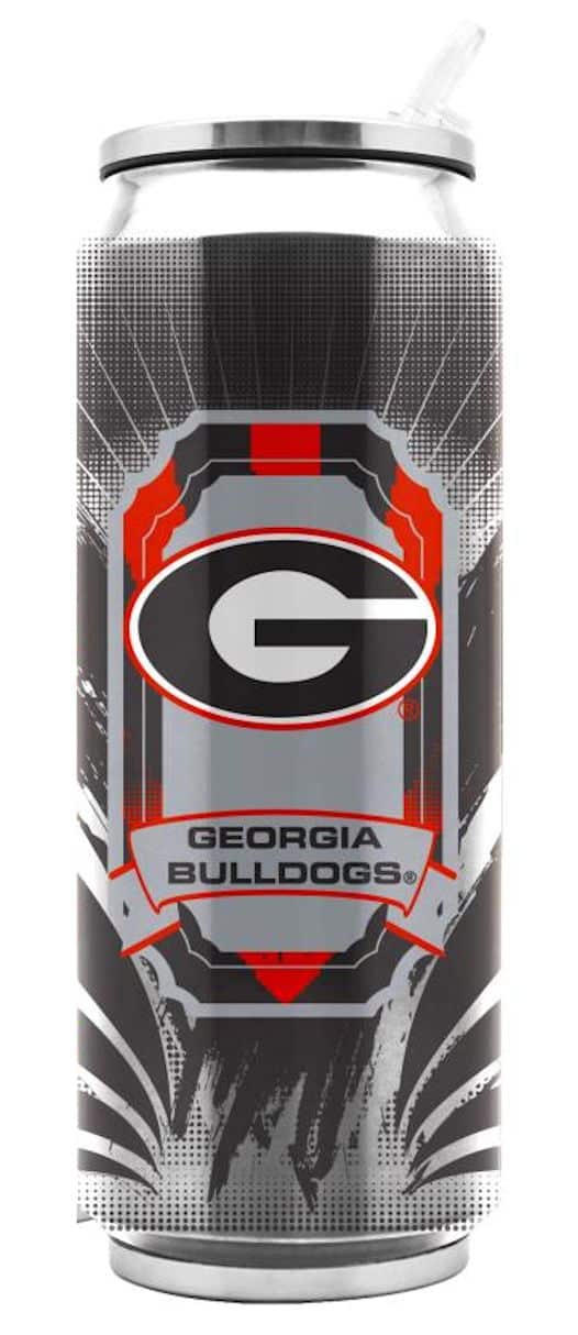 Georgia Bulldogs Stainless Steel Thermo Can - 16.9 ounces