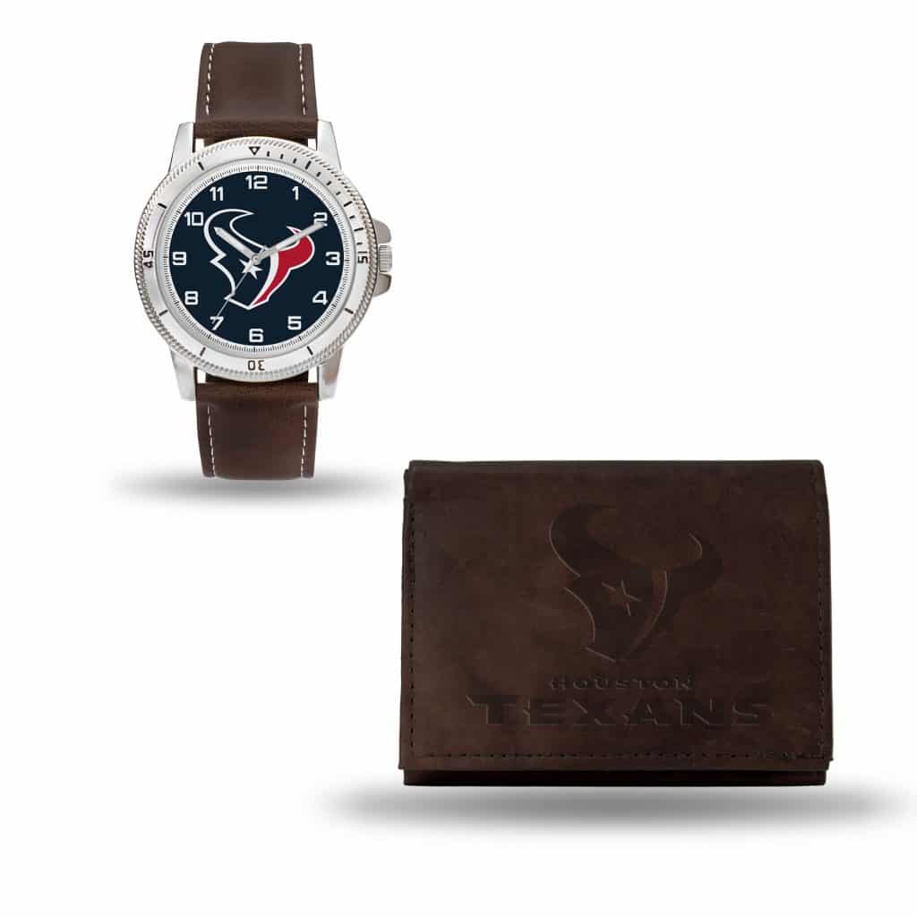 Houston Texans Watch/Wallet Gift Set