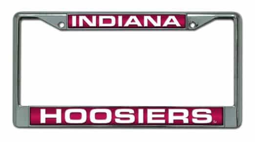Indiana Hooisers Laser Cut License Plate Frame