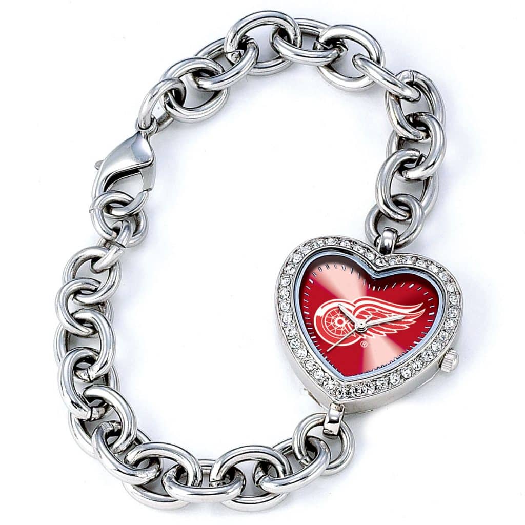 Detroit Red Wings Ladies Heart Watch
