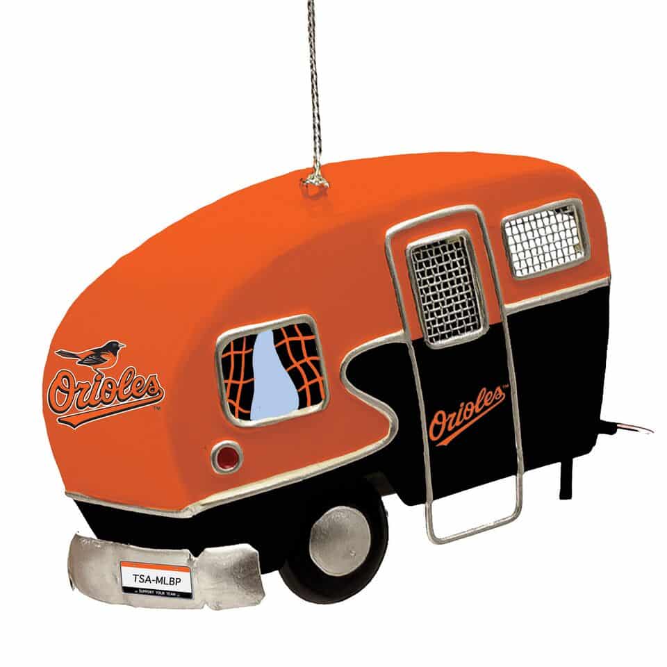 Baltimore Orioles Camper Ornament