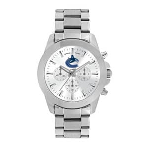 Vancouver Canucks Ladies Quartz Analog Silver Knockout Watch