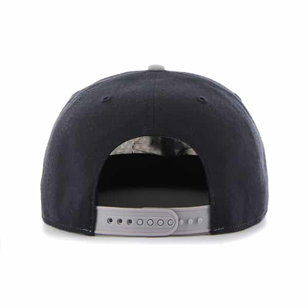 Detroit Tigers Backboard Captain Snapback Adjustable Hat Back