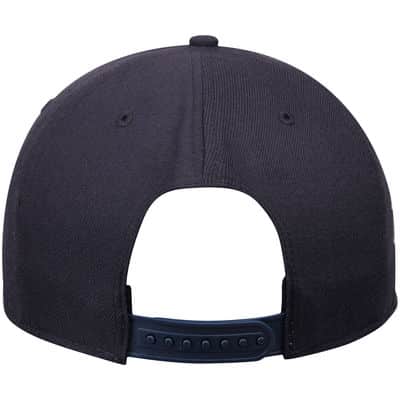 Detroit Tigers Navy Sure Shot Snapback Adjustable Hat Back