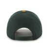 Oakland Athletics 47 Brand Green Yellow MVP Snapback Hat - Image 2