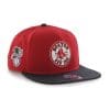 Boston Red Sox 47 Brand Red Sure Shot Two Tone Captain Adjustable Hat - Image 3