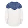 Detroit Lions Women's 47 Brand Fade Sandstone White Pullover Hoodie - Image 2