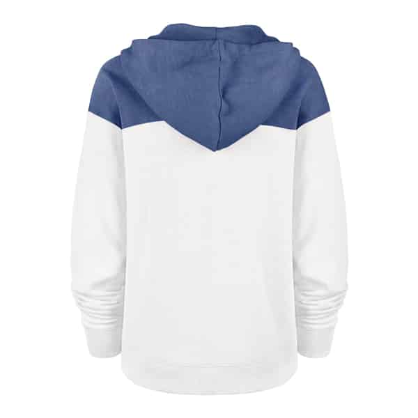Detroit Lions Women's 47 Brand Fade Sandstone White Pullover Hoodie - Image 2