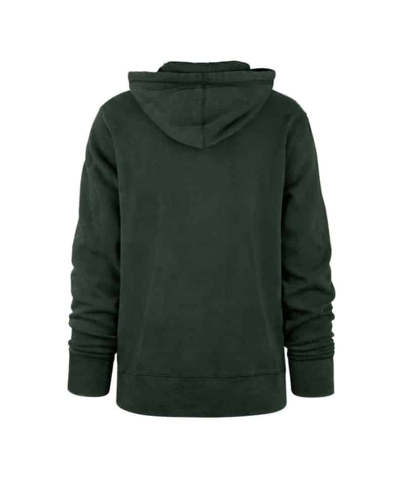Green Bay Packers Men's 47 Brand Dark Green Franconia Pullover Hoodie - Image 2