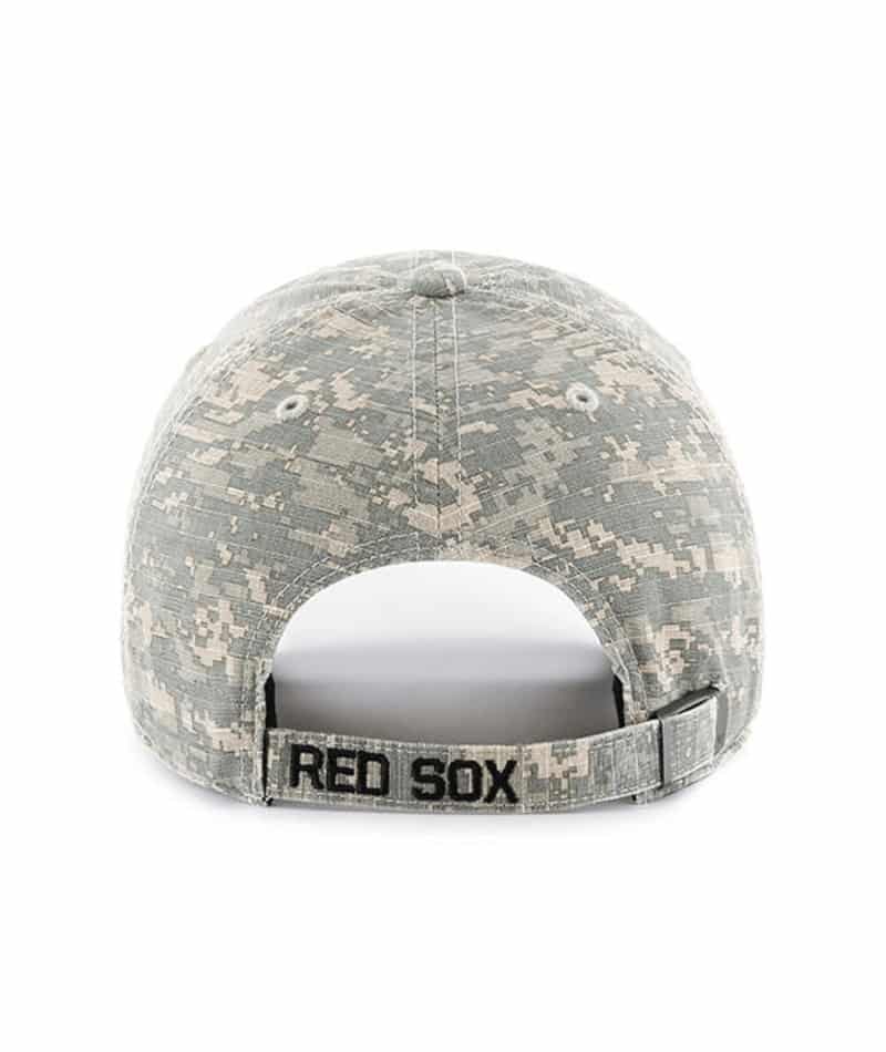 Boston Red Sox Officer Digital Camo 47 Brand Adjustable Hat - Image 2
