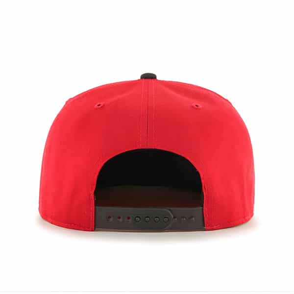 St. Louis Cardinals YOUTH 47 Brand Red Delancey Captain Snapback Hat - Image 2