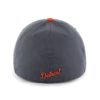 Detroit Tigers 47 Brand Vintage Navy Road Franchise Fitted Hat - Image 2