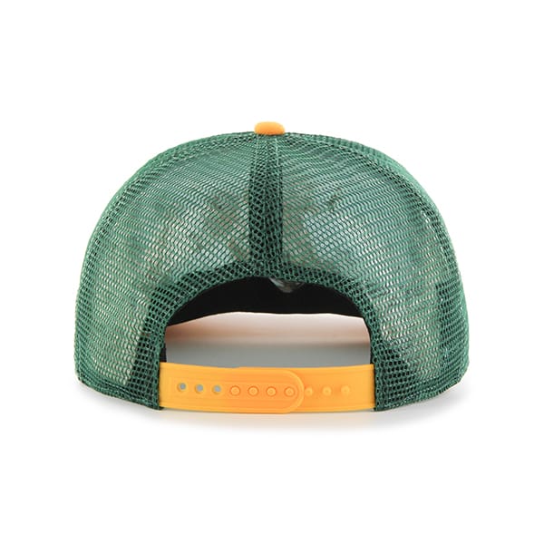 Oakland Athletics Women's 47 Brand Dark Green Glimmer Captain Adjustable Hat - Image 2