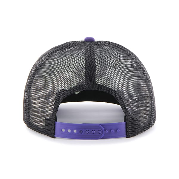 Colorado Rockies Women's 47 Brand Black Glimmer Captain Adjustable Hat - Image 2