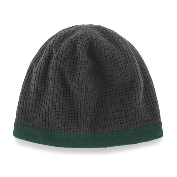 Oakland Athletics Grid Fleece Beanie Charcoal 47 Brand YOUTH Hat - Image 2