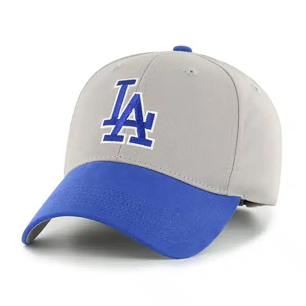 Los Angeles Dodgers Mass Basic Gray 47 Brand Adjustable Hat