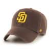 San Diego Padres 47 Brand Brown Clean Up Adjustable Hat