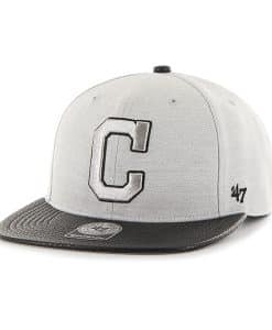 Cleveland Indians Riverside Captain Gray 47 Brand Adjustable Hat