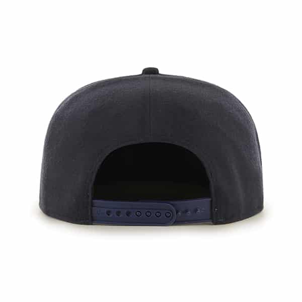 New York Yankees 47 Brand Navy Sure Shot Snapback Hat - Image 2