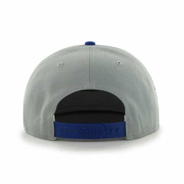Kansas City Royals Sure Shot Two Tone Captain Gray 47 Brand Adjustable Hat - Image 2