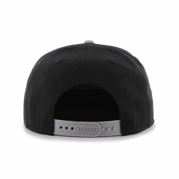 Texas Rangers Sure Shot Two Tone Captain Black 47 Brand Adjustable Hat - Image 2