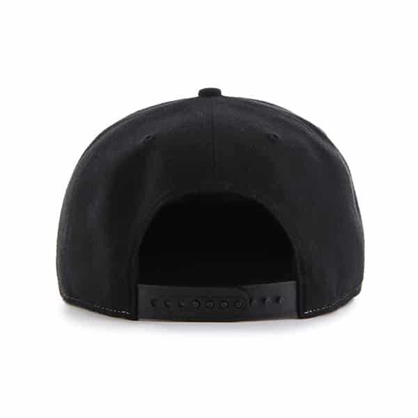 Chicago White Sox Sure Shot Accent Captain Black 47 Brand Adjustable Hat - Image 2