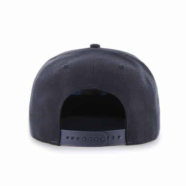 Tampa Bay Rays Sure Shot Accent Captain Navy 47 Brand Adjustable Hat - Image 2