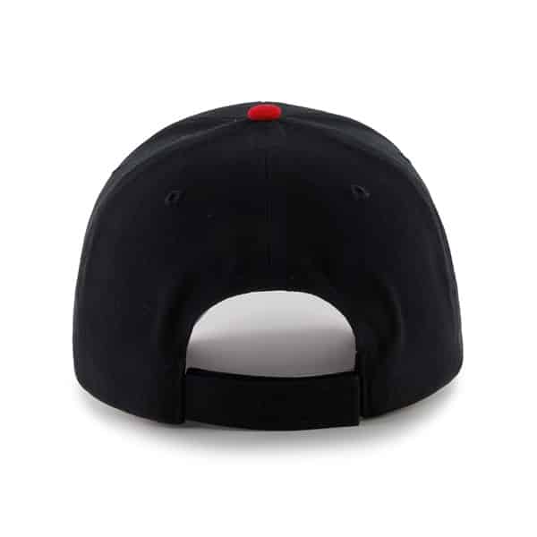 Los Angeles Angels YOUTH 47 Brand Classic Red Two Tone MVP Adjustable Hat - Image 2