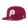 Philadelphia Phillies 47 Brand 1980 World Series Cardinal Sure Shot Snapback Hat - Image 4