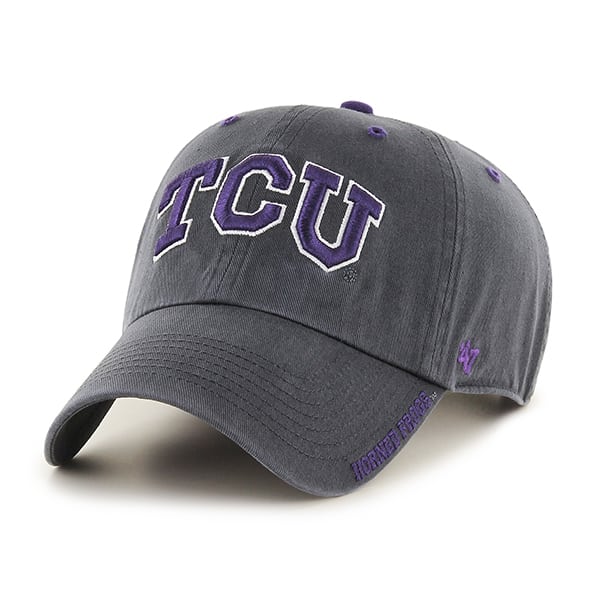 Texas Christian Horned Frogs Ice Charcoal 47 Brand Adjustable Hat