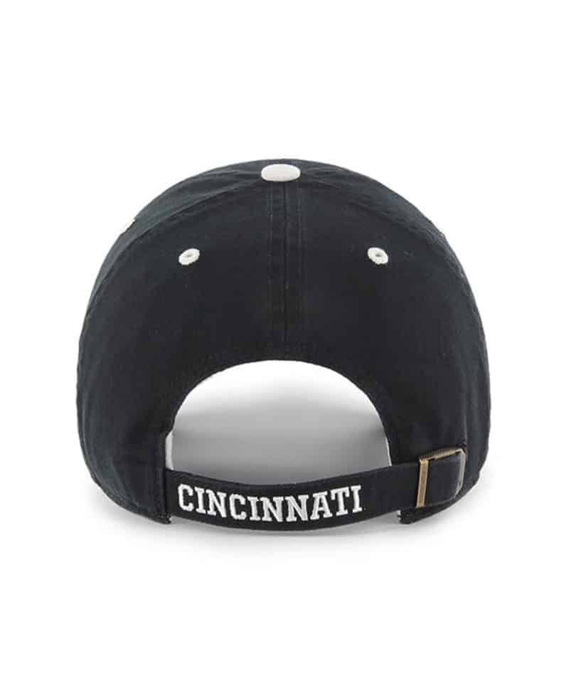 Cincinnati Bearcats 47 Brand Ice Black Clean Up Adjustable Hat - Image 2