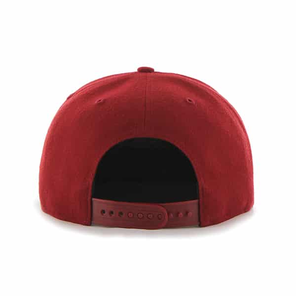 Alabama Crimson Tide Sure Shot Razor Red 47 Brand Adjustable Hat - Image 2