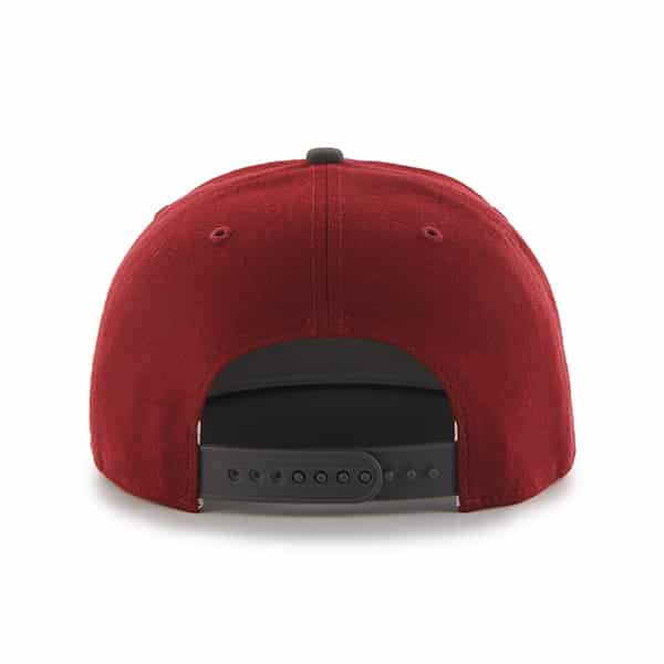 Alabama Crimson Tide Sure Shot Two Tone Captain Razor Red 47 Brand Adjustable Hat - Image 2