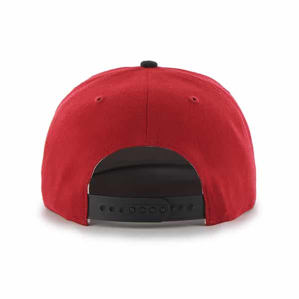 Georgia Bulldogs Sure Shot Two Tone Captain Red 47 Brand Adjustable Hat - Image 2
