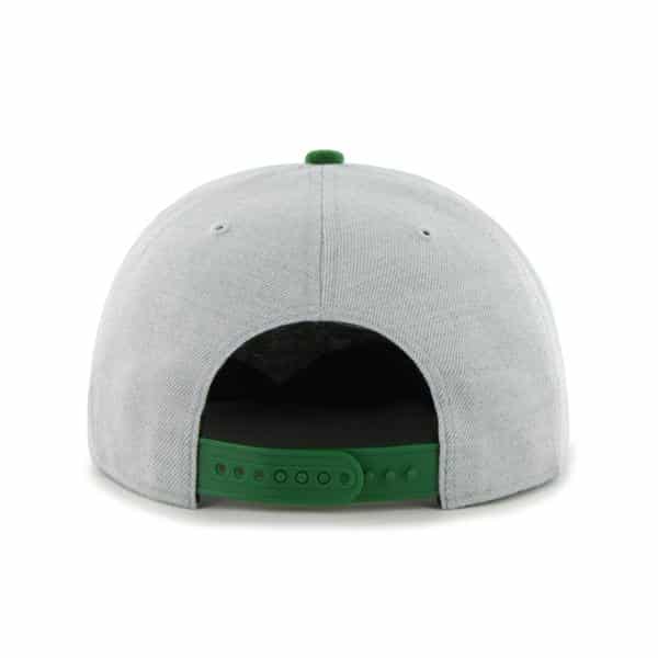 Notre Dame Fighting Irish Satchel Gray 47 Brand Adjustable Hat - Image 2