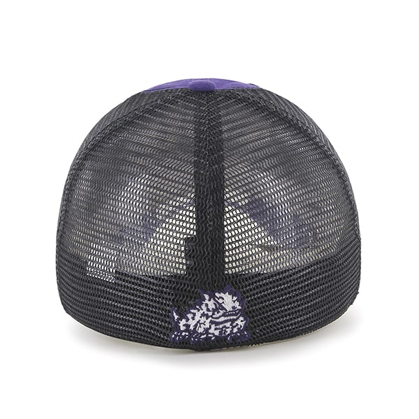 Texas Christian Horned Frogs Taylor Closer Purple 47 Brand Stretch Fit Hat - Image 2