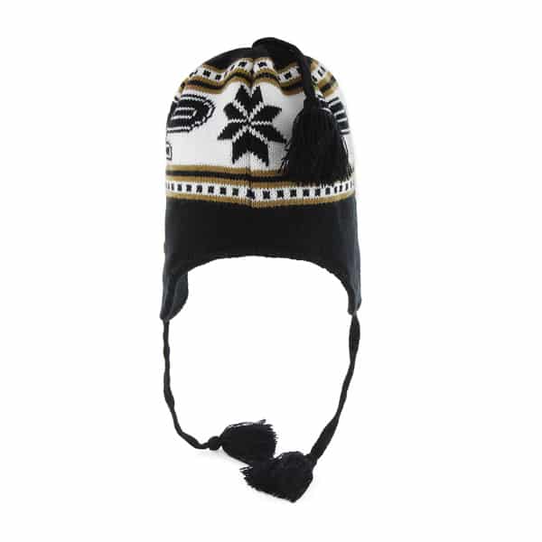 Purdue Boilermakers Wampa Knit Black 47 Brand YOUTH Hat - Image 2