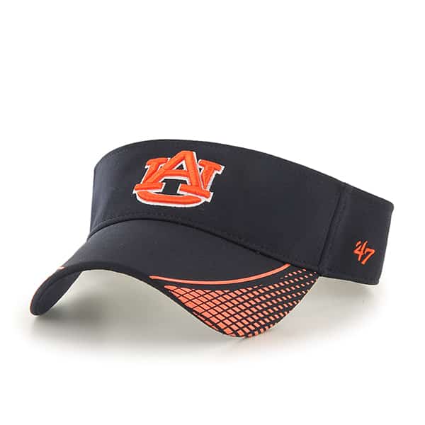 Auburn Tigers Warhawk Visor Navy 47 Brand Adjustable Hat