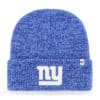 New York Giants 47 Brand Blue Brain Freeze Cuff Knit Hat