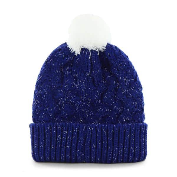 New York Giants Fiona Cuff Knit Royal 47 Brand Womens Hat - Image 2