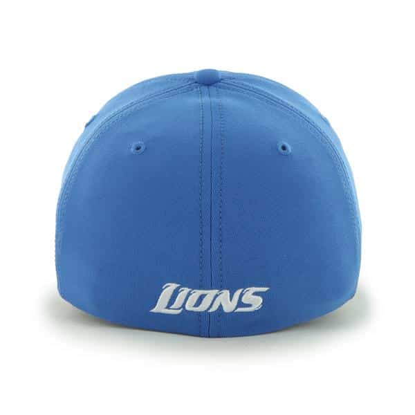 Detroit Lions Game Time Closer Blue Raz 47 Brand Stretch Fit Hat - Image 2
