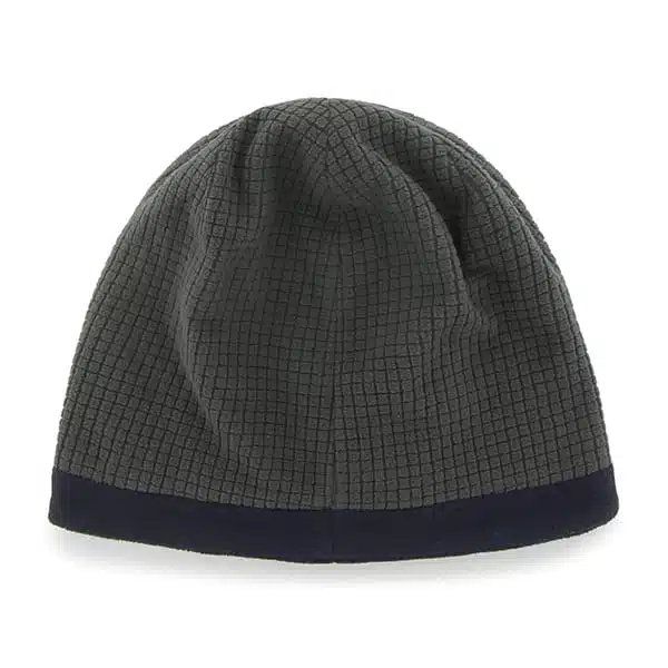 Seattle Seahawks Grid Fleece Beanie Charcoal 47 Brand YOUTH Hat - Image 2