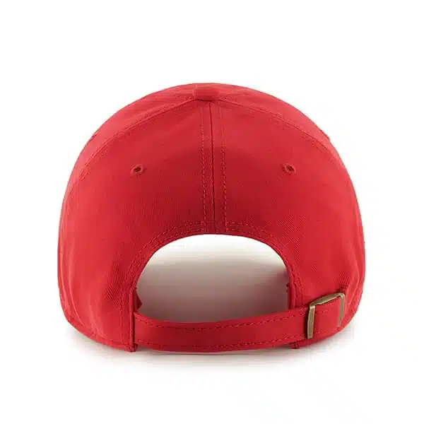 New England Patriots Miata Clean Up Torch Red 47 Brand Womens Hat - Image 2