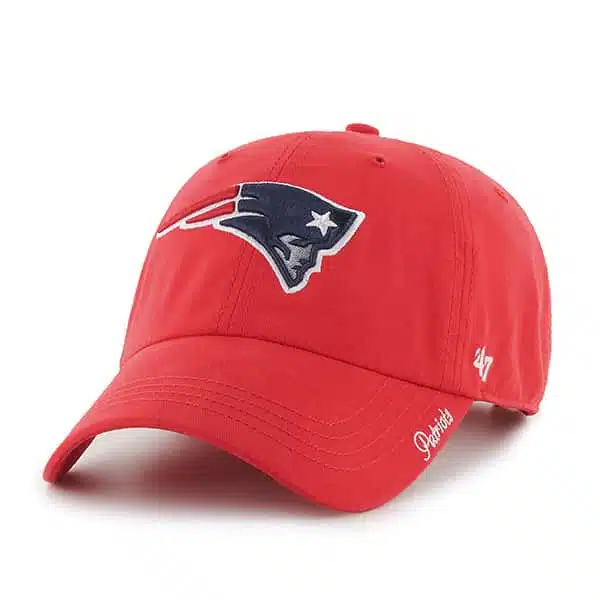 New England Patriots Miata Clean Up Torch Red 47 Brand Womens Hat