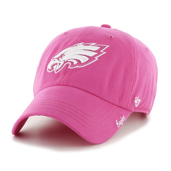 Philadelphia Eagles Miata Clean Up Magenta 47 Brand Womens Hat