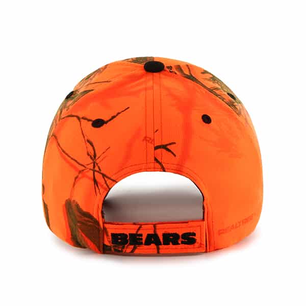 Chicago Bears Realtree Frost Blaze Orange Realtree 47 Brand Adjustable Hat - Image 2