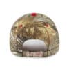 San Francisco 49ers 47 Brand Camo Realtree Frost Adjustable Hat - Image 2